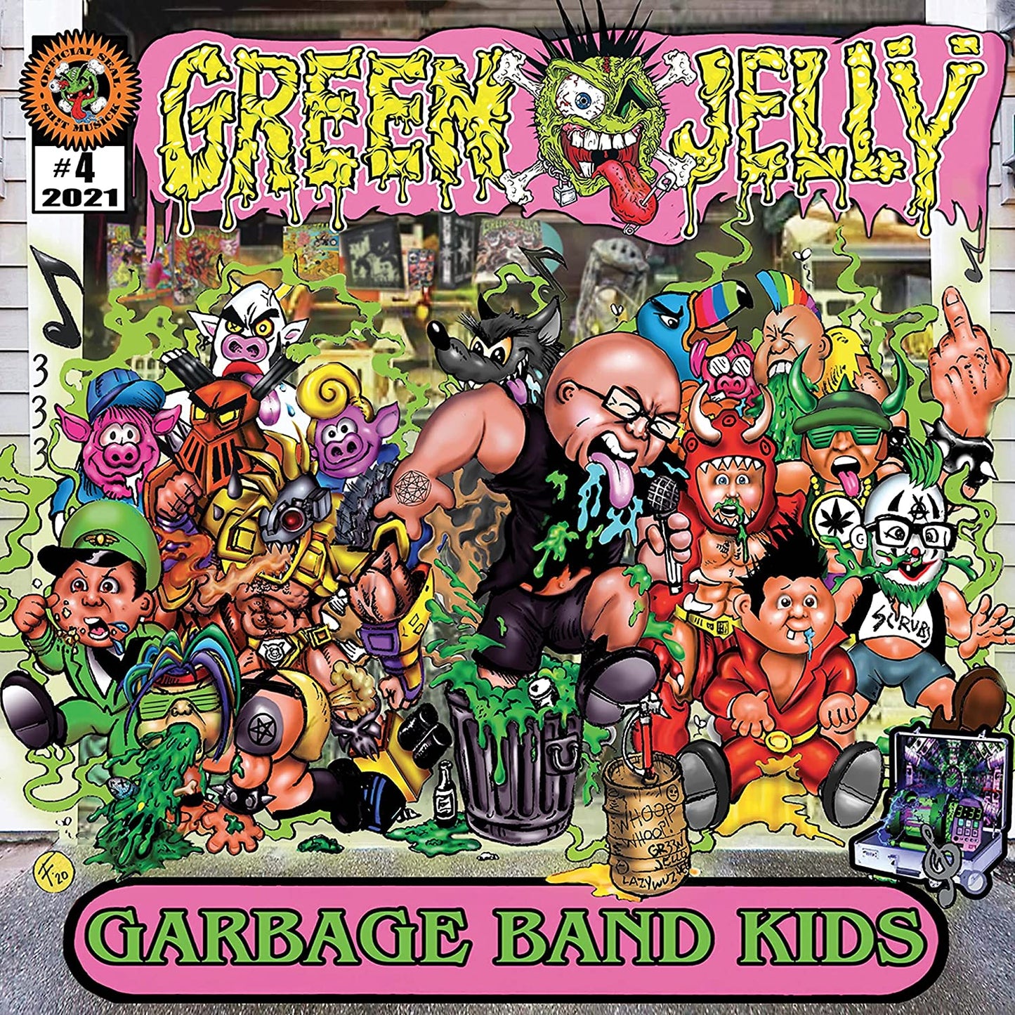 GREEN JELLY  - GARBAGE BAND KIDS