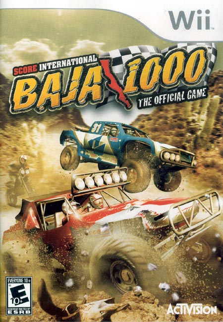 SCORE INTERNATIONAL BAJA 1000  - WII