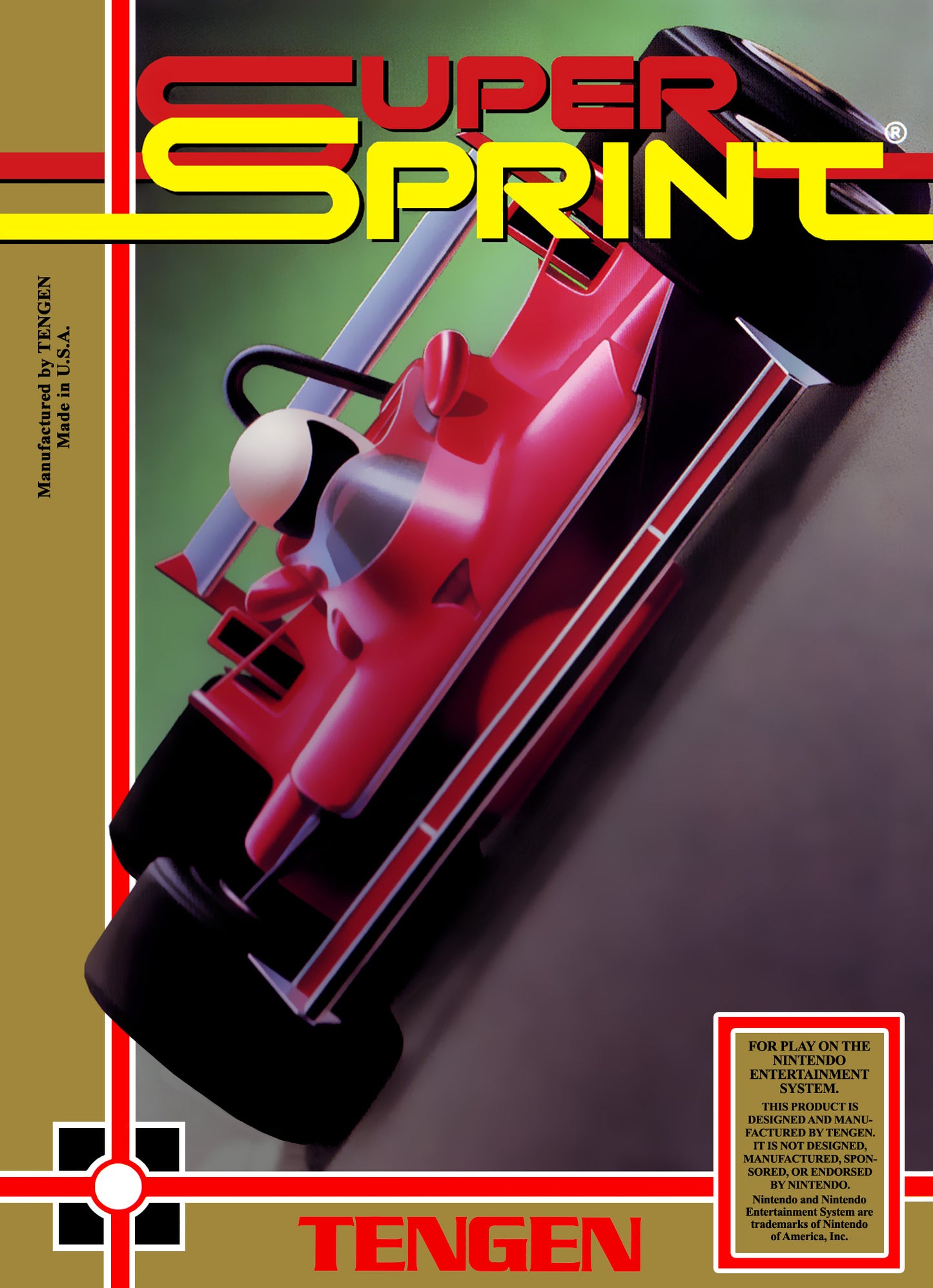 SUPER SPRINT  - NES