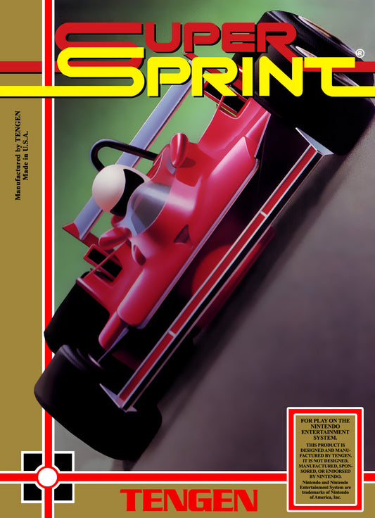 SUPER SPRINT  - NES