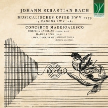 FIORELLA ANDRIANI & MAURO LOPES & LUCA GUGLIELMI - JOHANN SEBASTIAN BACH: MUSICALISCHES OPFER BWV 1079, 14 CANONS BWV 1087 [CD]