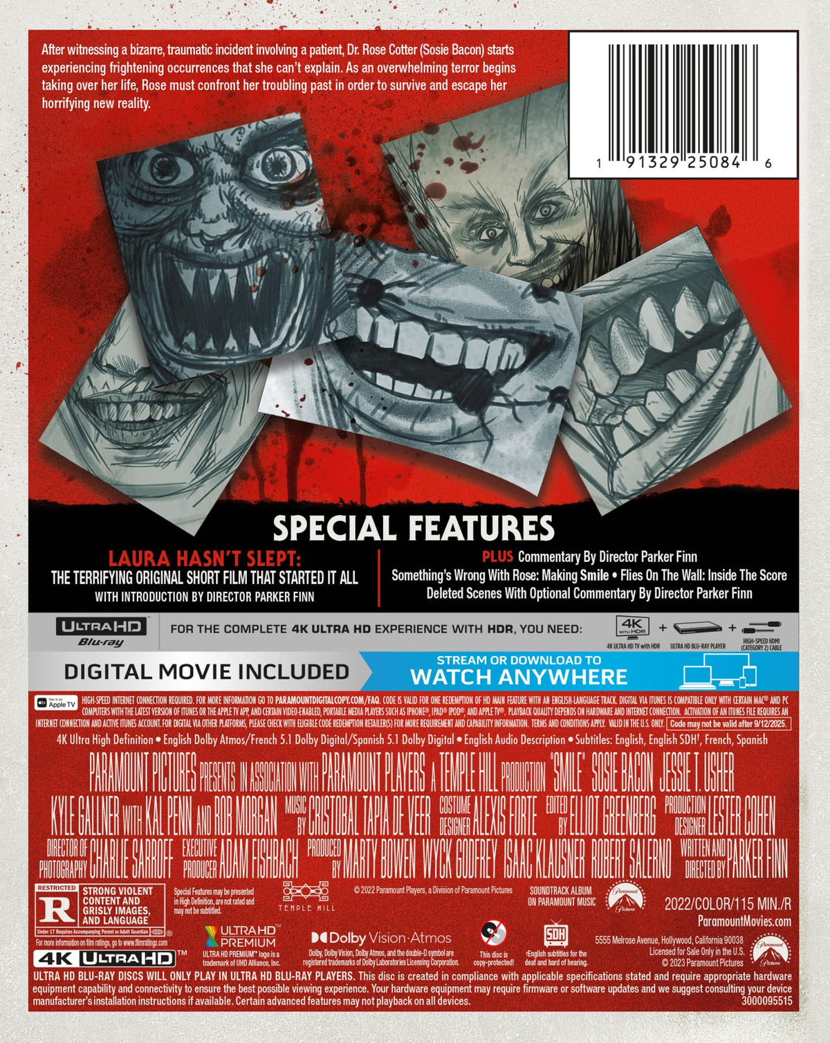 SMILE - BLU-4K-2022-SOSIE BACON-STEELBOOK