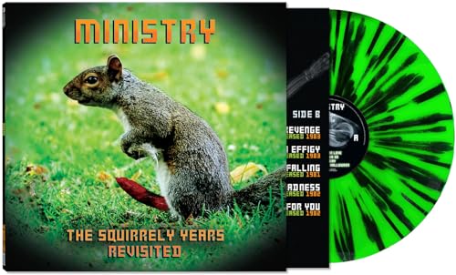 MINISTRY - THE SQUIRRELY YEARS REVISITED (LIMITED EDITION GREEN & BLACK SPLATTER VINYL)