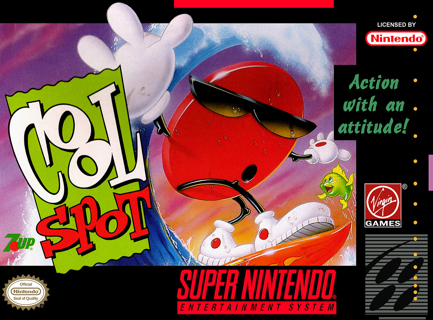 COOL SPOT  - SNES