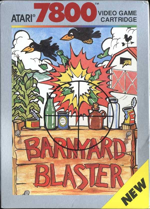 BARNYARD BLASTER  - ATARI7800