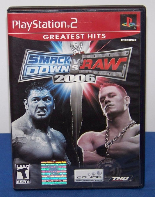WWE SMACKDOWN VS RAW 2006 (GR HITS EDITI  - PS2