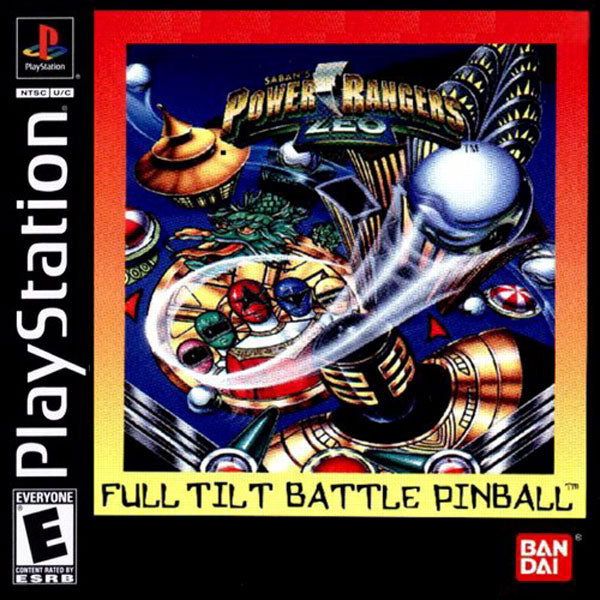 POWER RANGERS ZEO: BATTLE PINBALL  - PS1