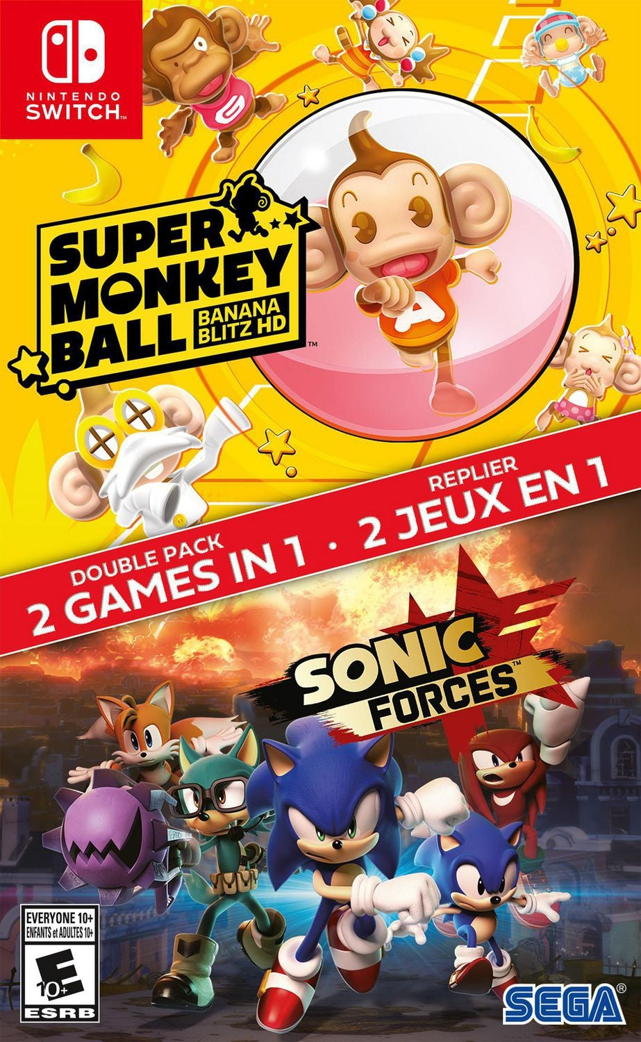 SONIC FORCES/SUPER MONKEY BALL: BANANA B  - SWITCH