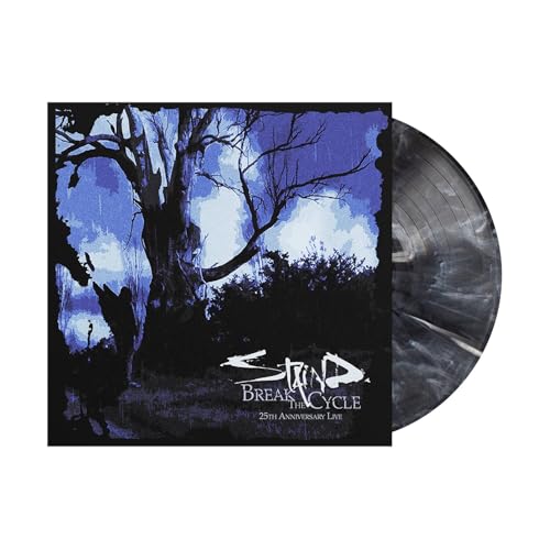 STAIND - BREAK THE CYCLE (25TH ANNIVERSARY LIVE) [BLACK ICE BLACK WAVE COLOR VINYL]