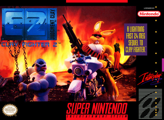 CLAYFIGHTER 2: JUDGMENT CLAY  - SNES