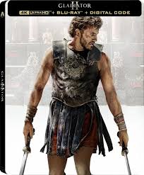 GLADIATOR II  - BLU-4K-INC. BLU COPY-STEELBOOK