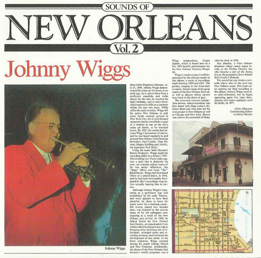 WIGGS, JOHNNY  - SOUNDS OF NEW ORLEANS