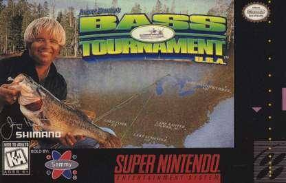 JIMMY HOUSTON'S BASS TOURNAMENT USA  - SNES