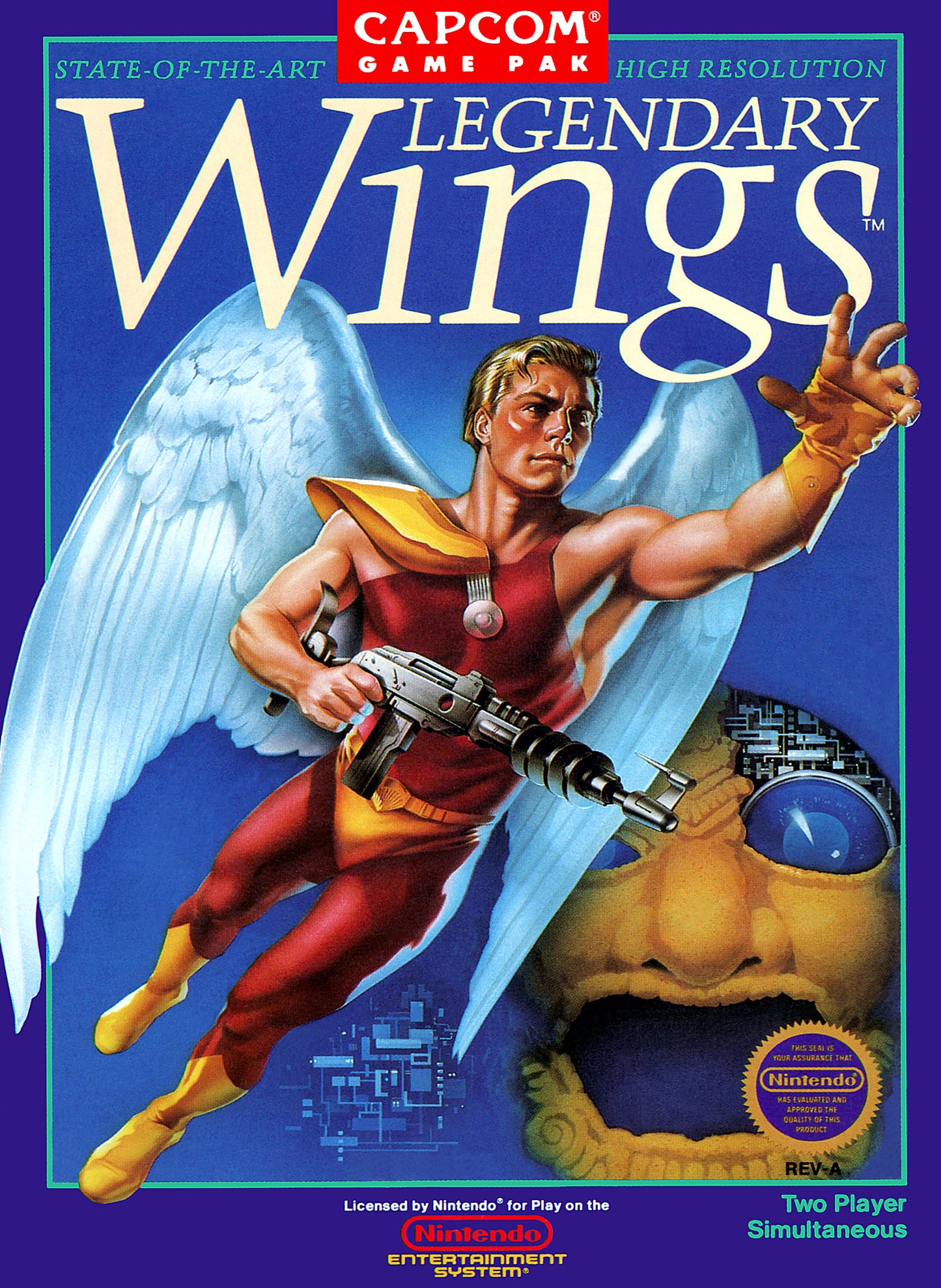 LEGENDARY WINGS  - NES
