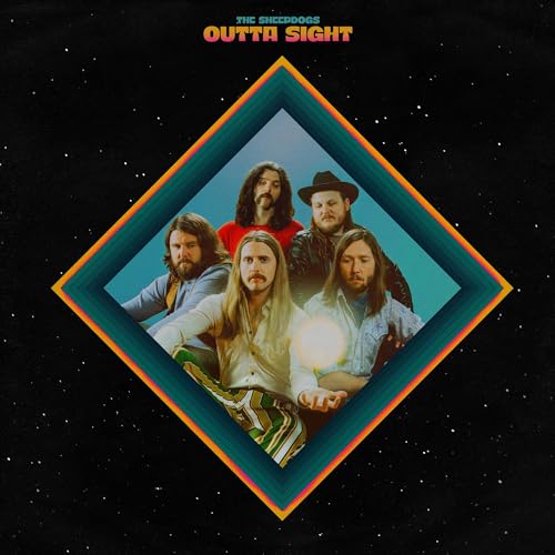 THE SHEEPDOGS - OUTTA SIGHT (LIMITED EDITION LENTICULAR COVER AND PSYCHEDELIC SPLATTER VINYL)