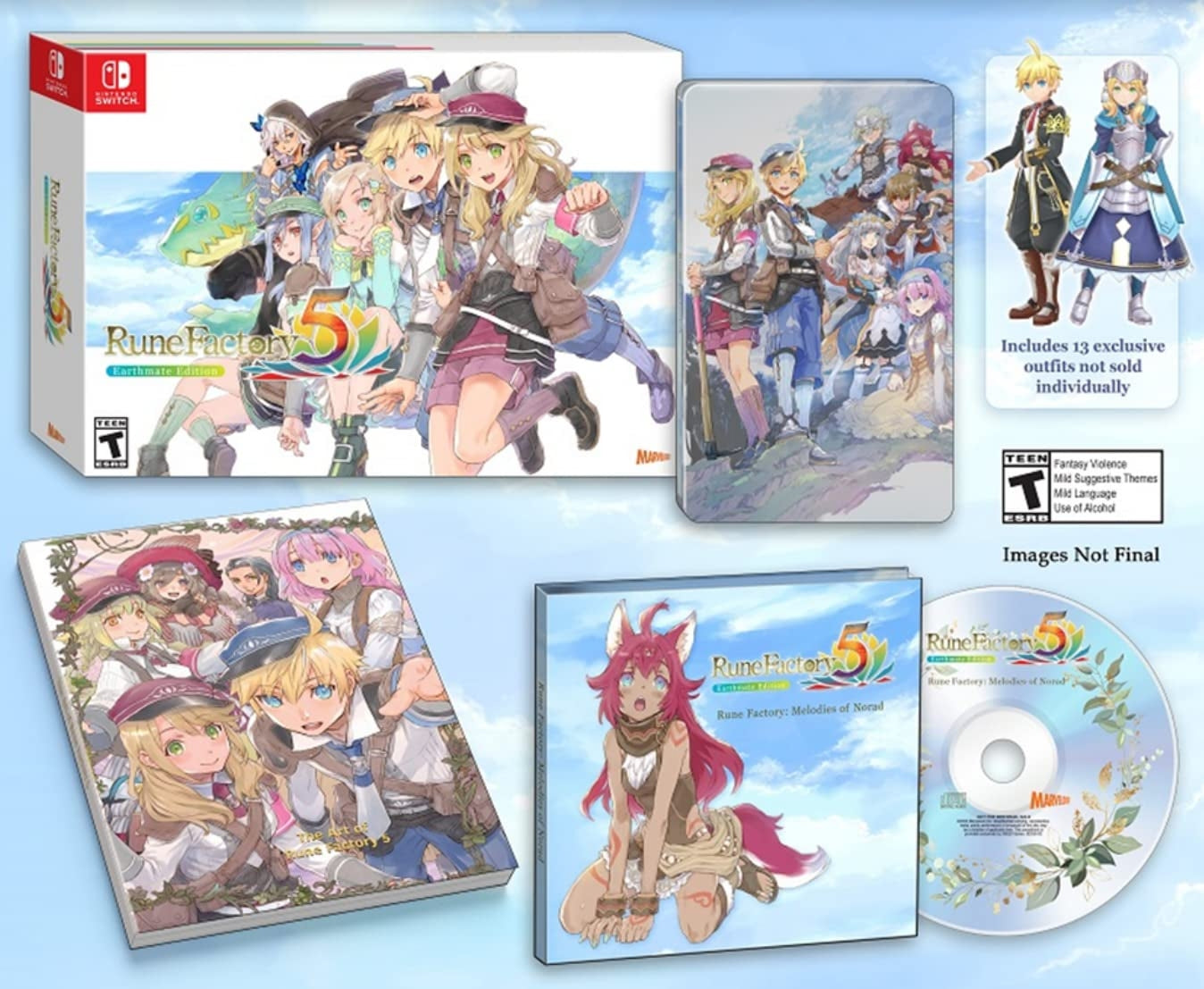 RUNE FACTORY 5: EARTHMATE LIMITED EDITIO  - SWITCH