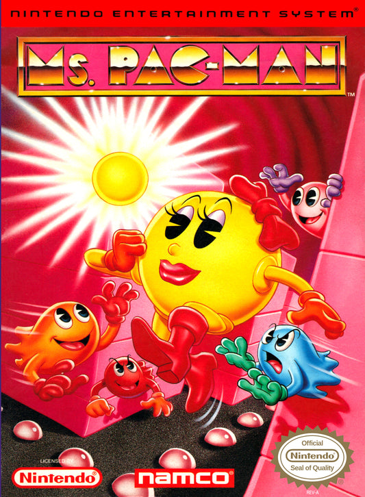 PAC-MAN (NAMCO)  - NES