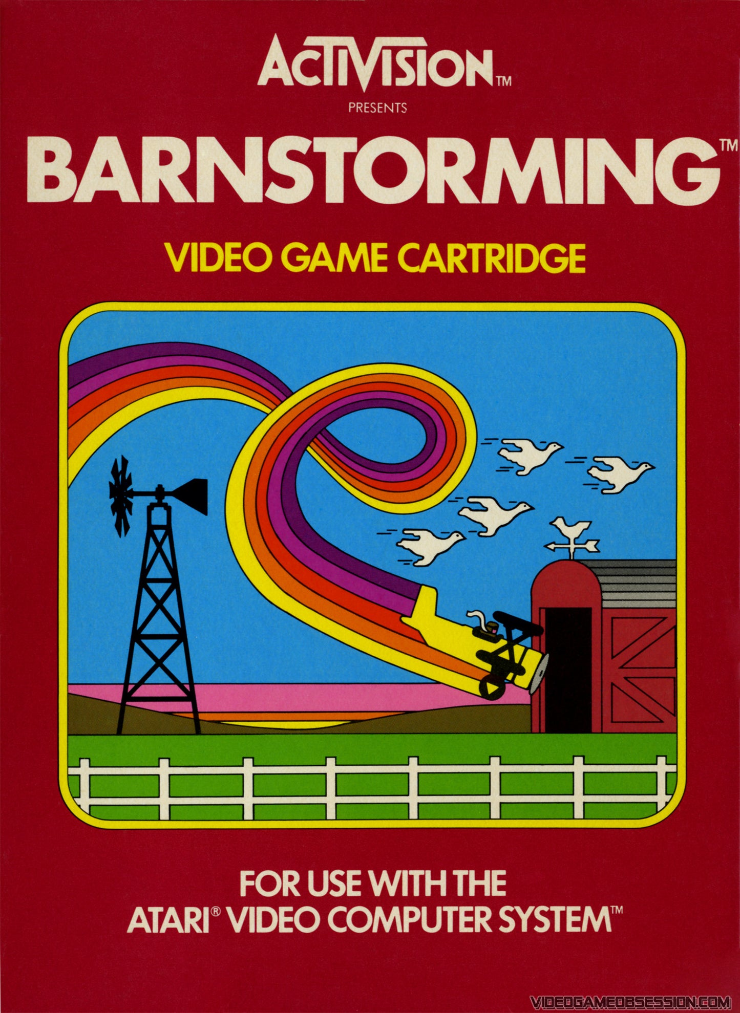 BARNSTORMING  - ATARI2600