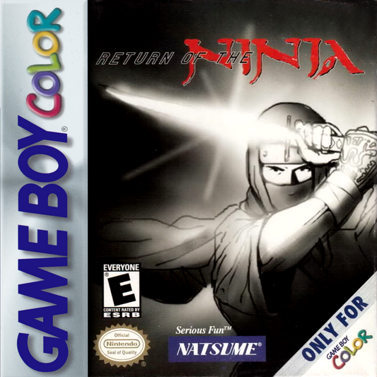 RETURN OF NINJA  - GBC