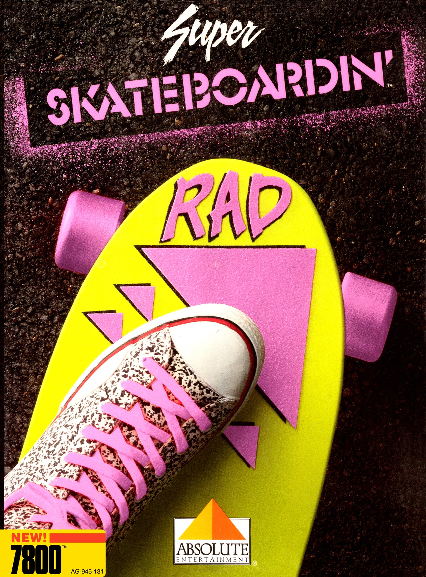SUPER SKATEBOARDIN'  - ATARI7800