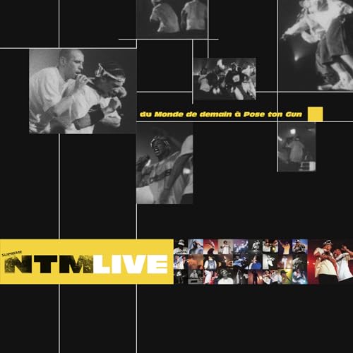 SUPREME NTM - LIVE (DU MONDE DE DEMAIN A POSE TON GUN) (LP1 WHITE & LP2 GOLD COLOURED VINYL)