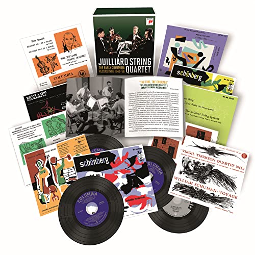 JUILLIARD STRING QUARTET - JUILLIARD STRING QUARTET - THE EARLY COLUMBIA RECORDINGS (CD)