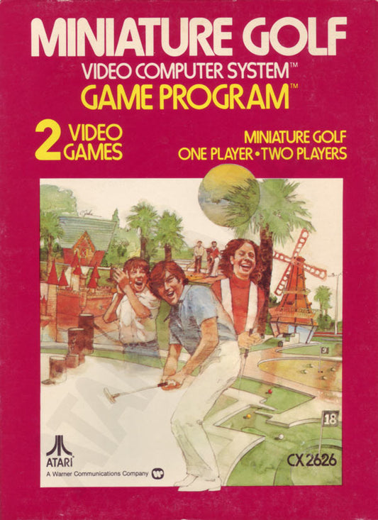 MINIATURE GOLF  - ATARI2600