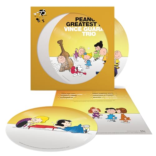 VINCE GUARALDI TRIO - PEANUTS GREATEST HITS [75TH ANNIV EDITION PICTURE DISC] (VINYL)