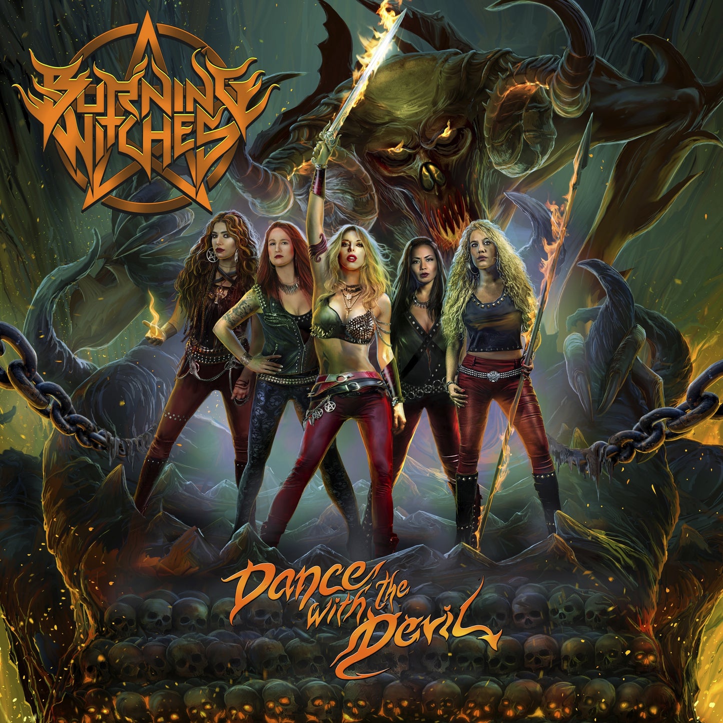 BURNING WITCHES  - DANCE WITH THE DEVIL