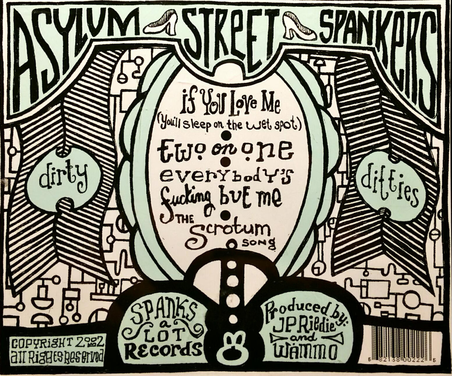 ASYLUM STREET SPANKERS  - DIRTY DITTIES