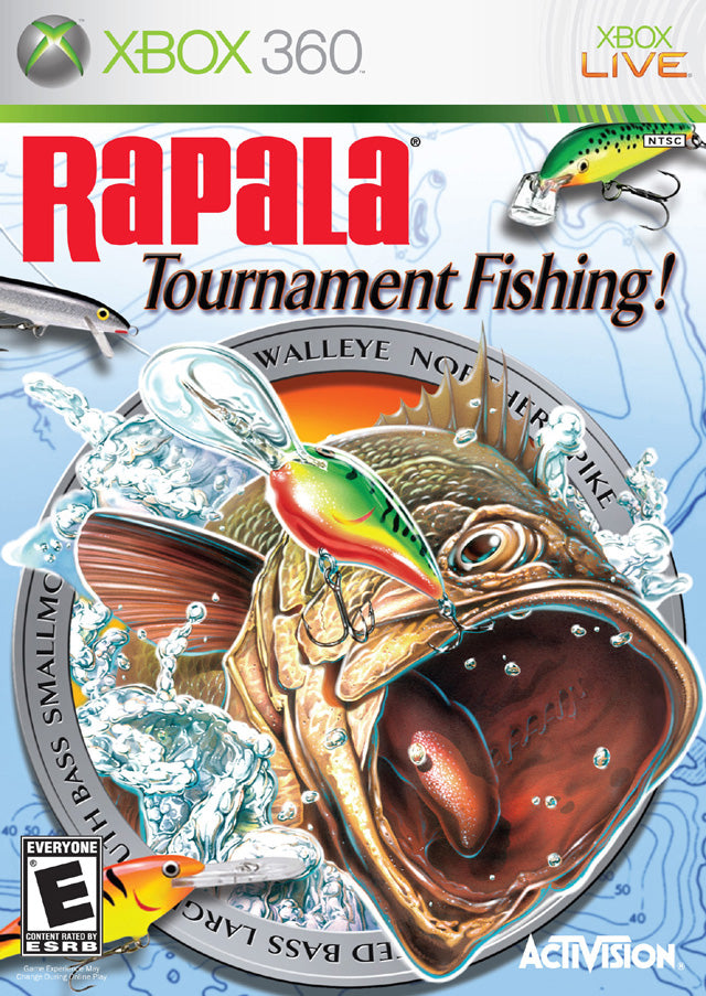 RAPALA TOURNAMENT FISHING  - XBX360