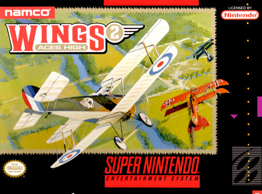 WINGS 2: ACES HIGH  - SNES