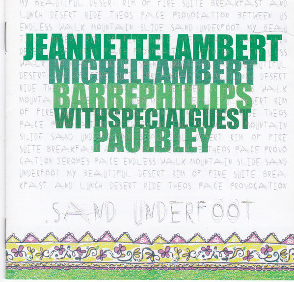 LAMBERT, JEANNETTE  - SAND UNDERFOOT