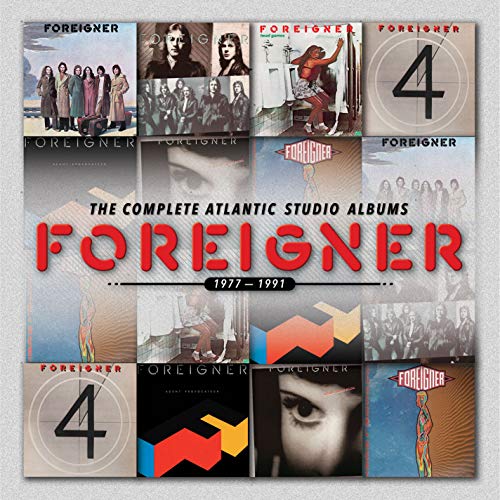 FOREIGNER - COMPLETE ATLANTIC STUDIO ALBUMS (77-91)
