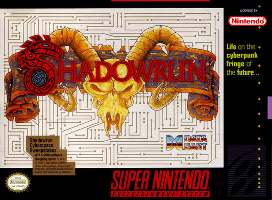 SHADOWRUN  - SNES