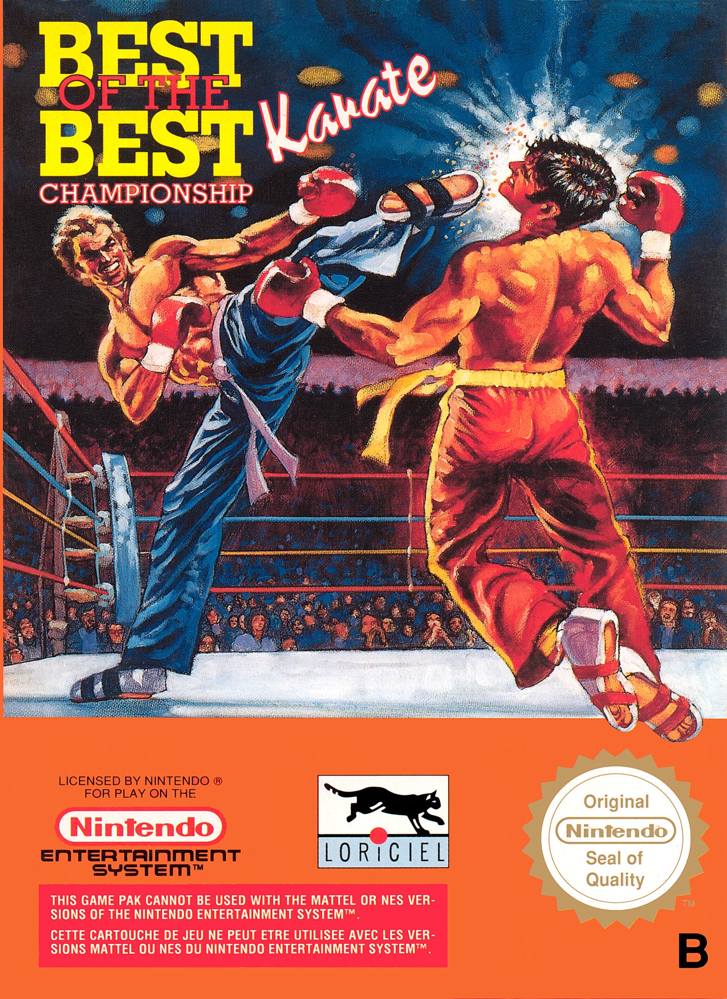 BEST OF THE BEST CHAMPIONSHIP KARATE  - NES