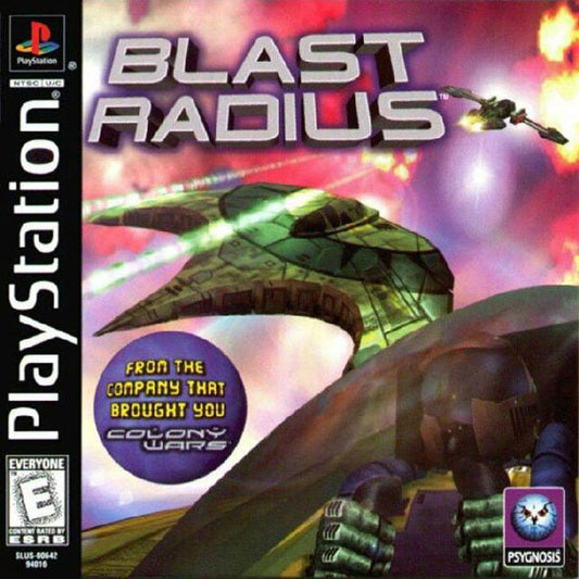 BLAST RADIUS  - PS1