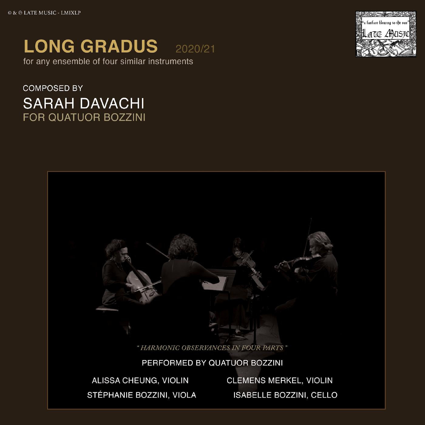 DAVACHI, SARAH - LONG GRADUS (DELUXE EDITION)
