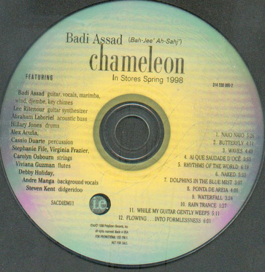 ASSAD, BADI  - CHAMELEON