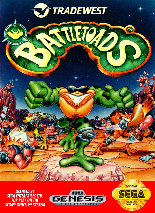 BATTLETOADS  - GENESIS