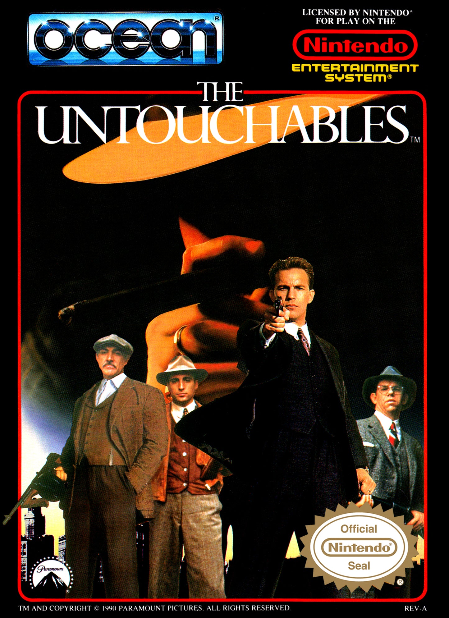 UNTOUCHABLES  - NES
