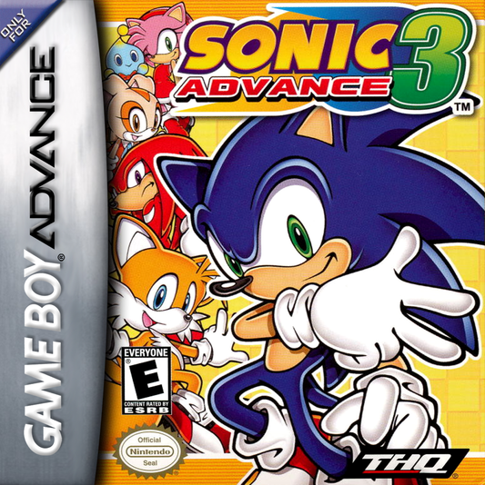 SONIC ADVANCE 3  - GBA