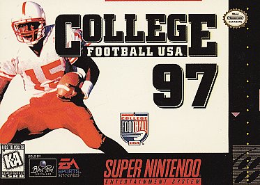 COLLEGE FOOTBALL 97  - SNES