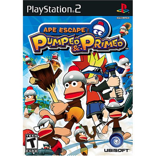 APE ESCAPE PUMPED & PRIMED - PLAYSTATION 2