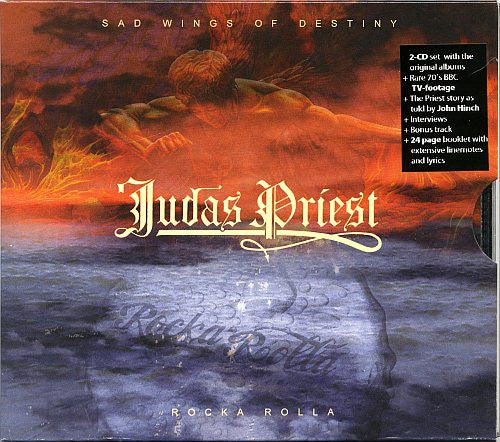 JUDAS PRIEST  - ROCKA ROLLA/SAD WINGS OF DESTINY (2 LPS