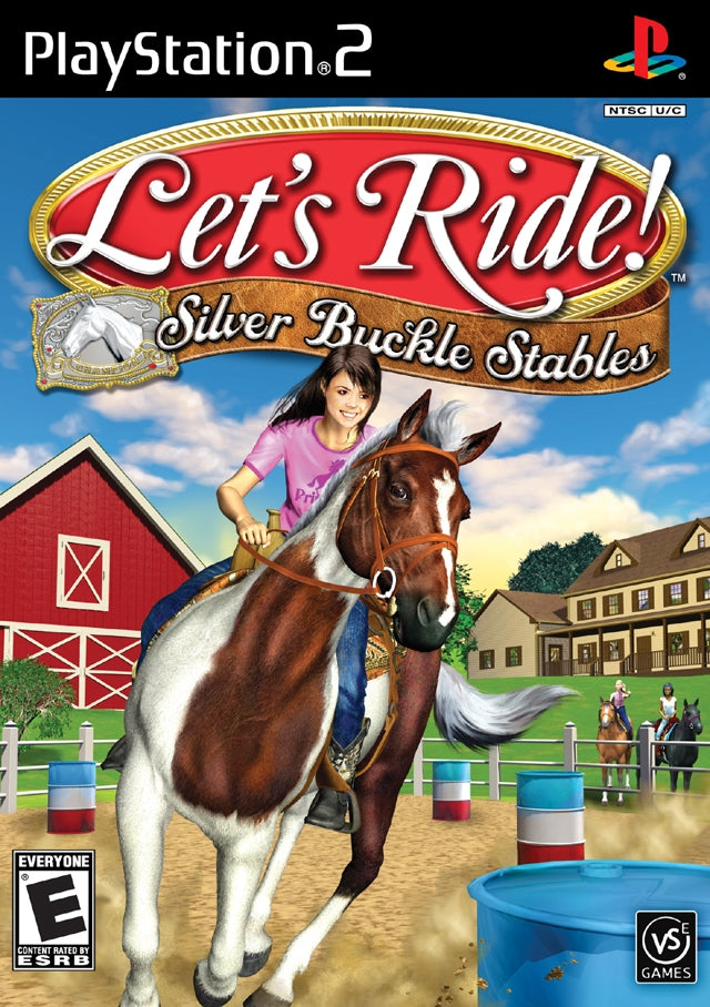 LET'S RIDE: SILVER BUCKLE STABLES  - PS2