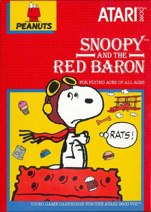 SNOOPY & THE RED BARON  - ATARI2600