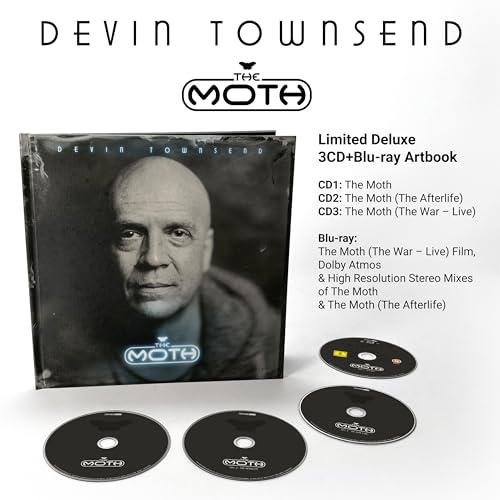 DEVIN TOWNSEND - THE MOTH (LIMITED DELUXE 3CD+BLURAY ARTBOOK) (CD)