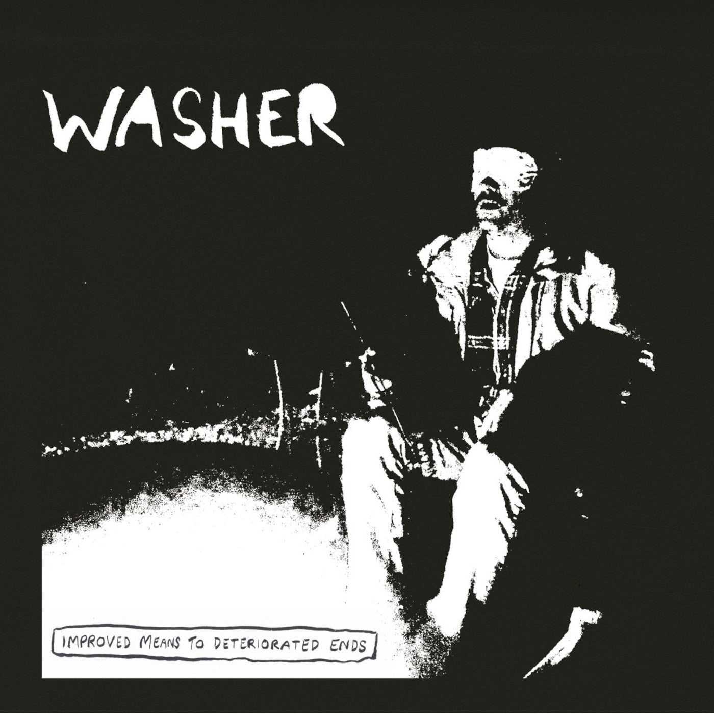 WASHER - IMPROVED MEANS TO DETERIORATED ENDS (BURGUNDY VINYL)
