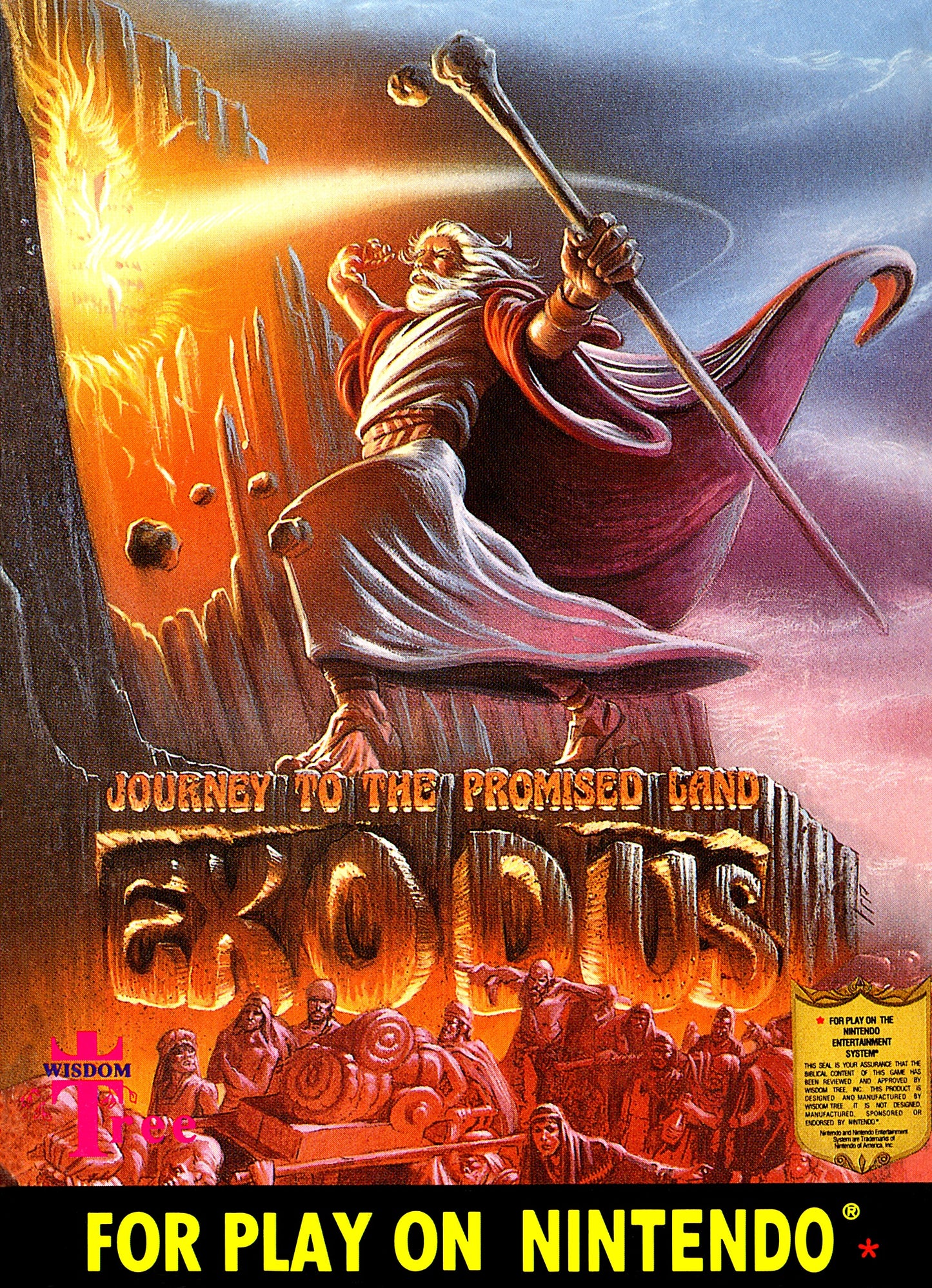 EXODUS: JOURNEY TO THE PROMISED LAND  - NES